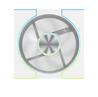 DarkFlash 120 mm Régulier Ventilateur  Noir