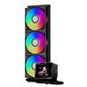 PCCOOLER CPS GT360M ARGB Display AIO CPU Liquid Cooler, 300W TDP
