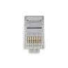 iCAN RJ45 Cat6 50u Connector Plugs, 10Pcs