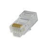 iCAN RJ45 Cat6 50u Connector Plugs, 10Pcs