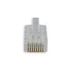 iCAN RJ45 Cat6 50u Connector Plugs, 10Pcs