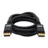 iCAN 28AWG DisplayPort 1.2 Cable, 6 FT, Black