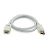 iCAN 28AWG DisplayPort to HDMI Cable, M/M, Gold Plated, 3FT, White