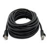 iCAN CAT6 24AWG RJ45 Patch Cable, Snagless, 25FT, Black