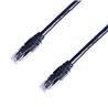 iCAN CAT6 24AWG RJ45 Black Patch Cable, 15FT, Black(Open Box)