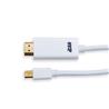 iCAN Mini DisplayPort Male to HDMI Male, Gold Plated, 32AWG Cable, 6FT