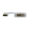 iCAN DisplayPort  to DVI  Adapter, Male to Feamle, Gold Plated, White(Open Box)