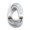 iCAN 28AWG 1080p DisplayPort - HDMI Cable Male to Male Gold-plated White Color - 15 ft.(Open Box)