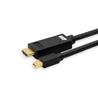 iCAN Mini DisplayPort (M) to HDMI (M) 4K@30Hz UHD Cable, Gold, 10ft(Open Box)