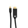 iCAN Mini DisplayPort  to HDMI 4K@30Hz, Gold Plated, 3FT, Black