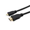 Micro HDMI to HDMI 1.4 Cable, 10 FT, Black