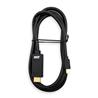 iCAN Mini DisplayPort  to HDMI Cable, 4K@30Hz, Gold Plated, 6FT, Black(Open Box)