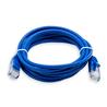 iCAN Super Slim Premium CAT6 LAN Patch Cable, High Speed 1Gbps 250MHz, with Strand-relief Blue Boots, 28AWG, 7FT(Open Box)