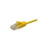 iCAN Super Slim Premium CAT6 LAN Patch Cable, High Speed 1Gbps 250MHz, with Strand-relief Yellow Boots, 28AWG, 7FT(Open Box)