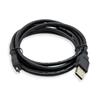 iCAN USB A Male to Micro USB B Male Cable for Cellular Phone - 6 ft.(Open Box)