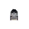 iCAN Super Slim Premium CAT6 LAN Patch Cable, High Speed 1Gbps 250MHz, with Strand-relief Black Boots, 28AWG, 10FT