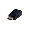 iCAN HDMI To VGA, Male to Female, Gold Plated, 1080P Without Audio, Adapter, Black