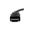 iCAN HDMI To VGA Adapter Audio Micro 5pin Connector for DC Male A to VGA Female 15pin 30AWG OD6.0mm Gold plated, Black (ZGH-DG0