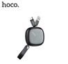 HOCO Retractable Micro USB Cable, Black (U33)(Open Box)