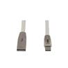 iCAN Type C Cable, Zinc Alloy, LED Indicator, 2M, White