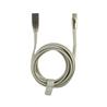 iCAN Type C Cable, Zinc Alloy, LED Indicator, 2M, White