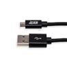 iCAN Micro USB Cable, Nylon Braided, 2M, Black