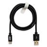 iCAN Type C Cable, Nylon Braided, 1M, Black