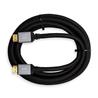 iCAN Premium HDMI 2.0 Cable, Certified, 4K @ 60Hz, HDR, 18Gps, Nylon Braided, M/M, 3M, Black(Open Box)