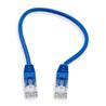 iCAN Super Slim Premium CAT6 LAN Patch Cable, High Speed 1Gbps 250MHz, with Strand-relief Blue Boots, 28AWG, 1FT(Open Box)