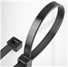 iCAN Black Nylon Cable Tie 3.6mm x 150mm (0.14" x 5.9"),100 pieces