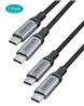 Choetech USB C To USB C Cable (100W) 6ft Braided (2 packs)