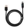 Baseus Display Fast Charging Data Cable USB A to Type-C 5A 2m Black