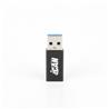 iCAN USB 3.0 A Male to Type C Female Adapter, 5G, Aluminum Black