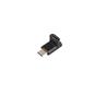 iCAN Type C 90 degree Adapter, Black