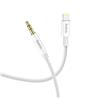 HOCO Lightning to 3.5mm audio cable, 1M Silver