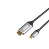 iCAN 6ft USB Type-C To HDMI cable, 4K@60Hz, Metal Connector, Braided(Open Box)