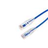 iCAN Ultra Slim CAT6 Ethernet Patch Cable, High Speed 1000Mbps 250MHz, UTP 28AWG, 5FT, Blue