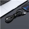 ACEFAST 1.2 Meter MFI USB-A to Lightning Cable, silicone, Black