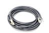 Micro Connectors 25 Feet Cat8 SFTP RJ45 Patch 26AWG Cable (Black)