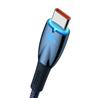 Baseus Glimmer Series Fast Charging Data Cable USB-A to Type-C 100W, 1m (3.3ft),  Blue