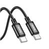 Hoco "X91 Radiance" USB Type-C to Type-C 60W charging data cable, 3m (9.9ft)