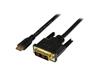 STARTECH Mini HDMI® to DVI-D Cable - M/M - 3m (HDCDVIMM3M)