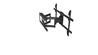 Brateck LPA69-466 Heavy-Duty Steel Full-Motion TV Wall Mount, Screen size 37"-80", Weight Capacity 60 kg/132 lbs, VESA 600x4...