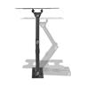 Brateck LPA68-223 Economical Full-Motion TV Wall Mount, Screen size 23"-50", VESA 200x200mm, Weight Capacity 30 kg, Black.(O...