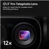 Insta360 Luna Ultra 8K Action Camera Standard Bundle, Cosmic Black