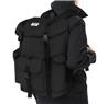 KINGSLONG 15.6" Backpack, Hiking Motorcycle Camping Traveling, Black