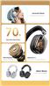 Casque sans fil avec son surround argenté AWEI AT7