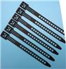 iCAN Attache-Câble Nylon Perforée Réutilisable, 9mm x 150mm, 100pcs, Noir