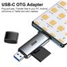 iCAN RSH-DK01 USB3.0 and Type C 3.0 Memory Card Reader for SD+TF