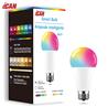 iCAN Smart Light Bulbs, A19 E26 RGBCW Color Changing LED Light Bulb.